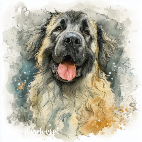 Panel wodoodporny Leonberger malowany