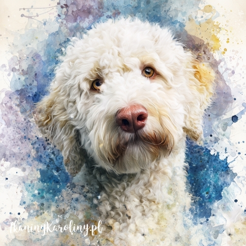 Panel wodoodporny Lagotto romagnolo 3 malowany [6-8]