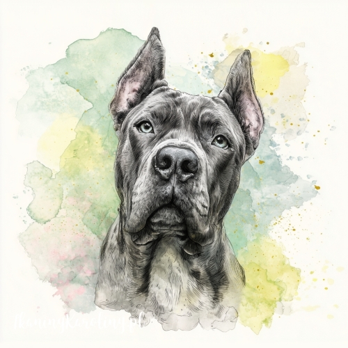 Panel wodoodporny Cane corso 3 malowany