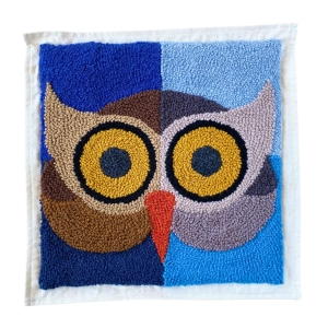 Panel dekoracyjny SOWA 40x40 cm