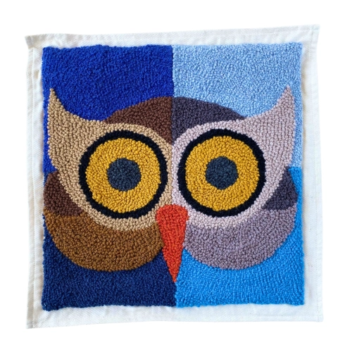 Panel dekoracyjny SOWA 40x40 cm
