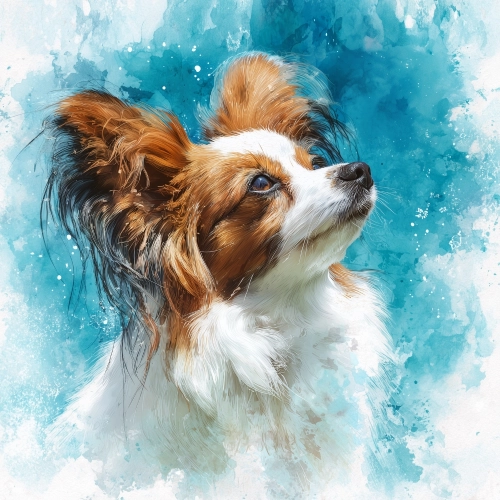 Panel wodoodporny Papillon brązowy 2 malowany