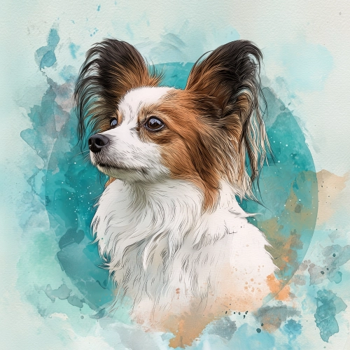 Panel wodoodporny Papillon brązowy 3 malowany