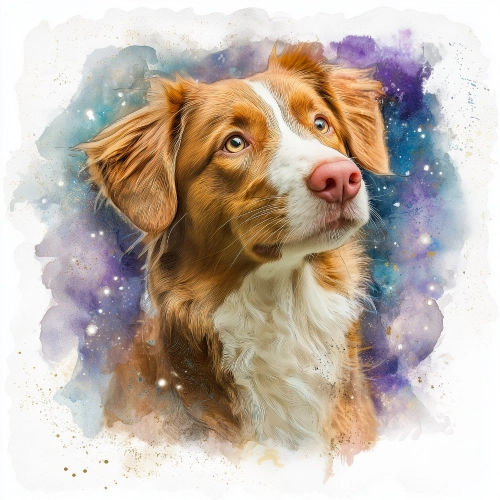 Panel wodoodporny Toller Retriever 1 malowany