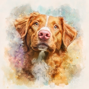Panel wodoodporny Toller Retriever 2 malowany [6-8]