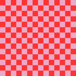TKANINA WODOODPORNA OXFORD Kratka 2 cm -  czerwono - różowa [6-8]