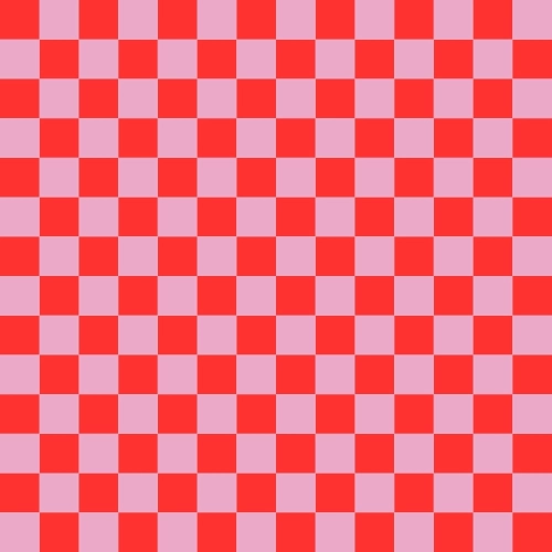 TKANINA WODOODPORNA OXFORD Kratka 2 cm - czerwono - różowa