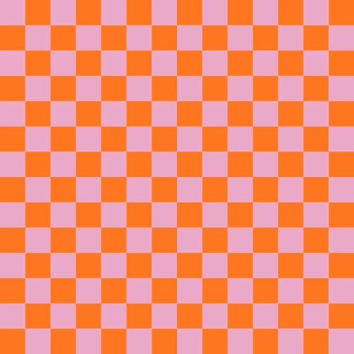 TKANINA WODOODPORNA OXFORD Kratka 2 cm - pomarańczowo - różowa jasna [6-8]