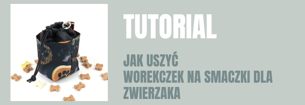 DIY: JAK USZYĆ WORECZEK/SASZETKĘ NA PRZYSMAKI DLA PSA
