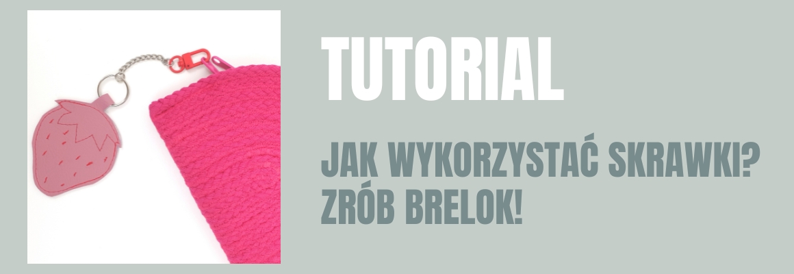 DIY: Wykorzystaj skrawki! Zrób brelok!