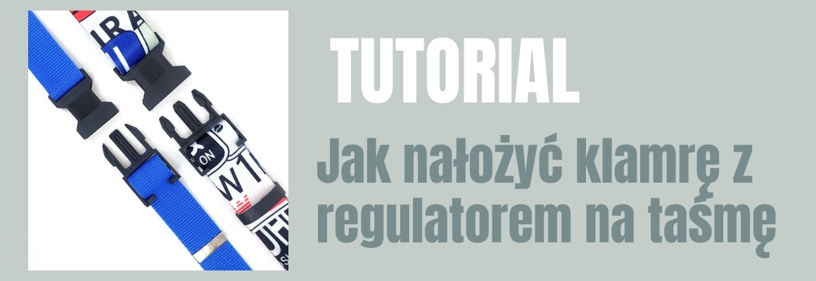 DIY: Jak nałożyć klamrę z regulatorem na taśmę